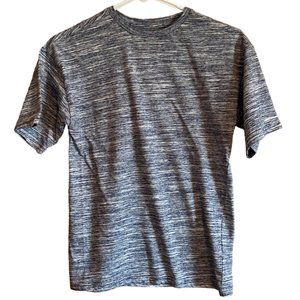The Commons Soft Crewneck T-Shirt Blue Gray Short Sleeve